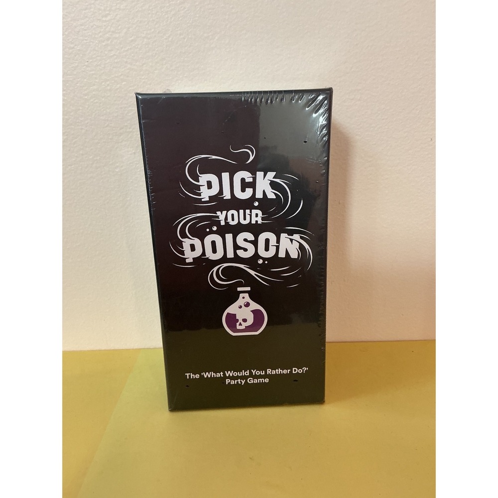 Pick Your Poison The What‎ Would You Rather Do Party Game New